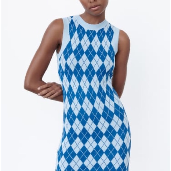 Zara Diamond Sweater Dress - Picture 10 of 10